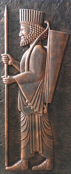 facades stone سنگ تزئینی سرباز هخامنشی